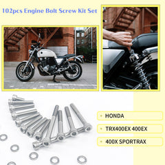 Right crankcase cover bolts by BIGLKNM ensure secure, precise fit.