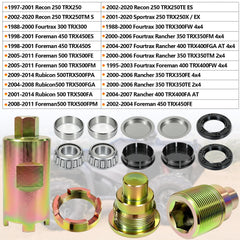 BIGLKNM swingarm grease packs ease lubrication during rebuilds