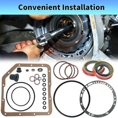 BIGLKNM TH350 seal kit O-ring highlights high-temperature fluoro rubber for durable sealing.