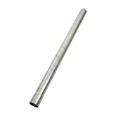 BIGREAT 409 steel 3in exhaust pipe side view; sturdy straight mandrel design for easy install.