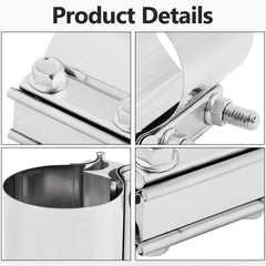 BIGREAT T304 stainless steel exhaust band offers reliable corrosion resistance.