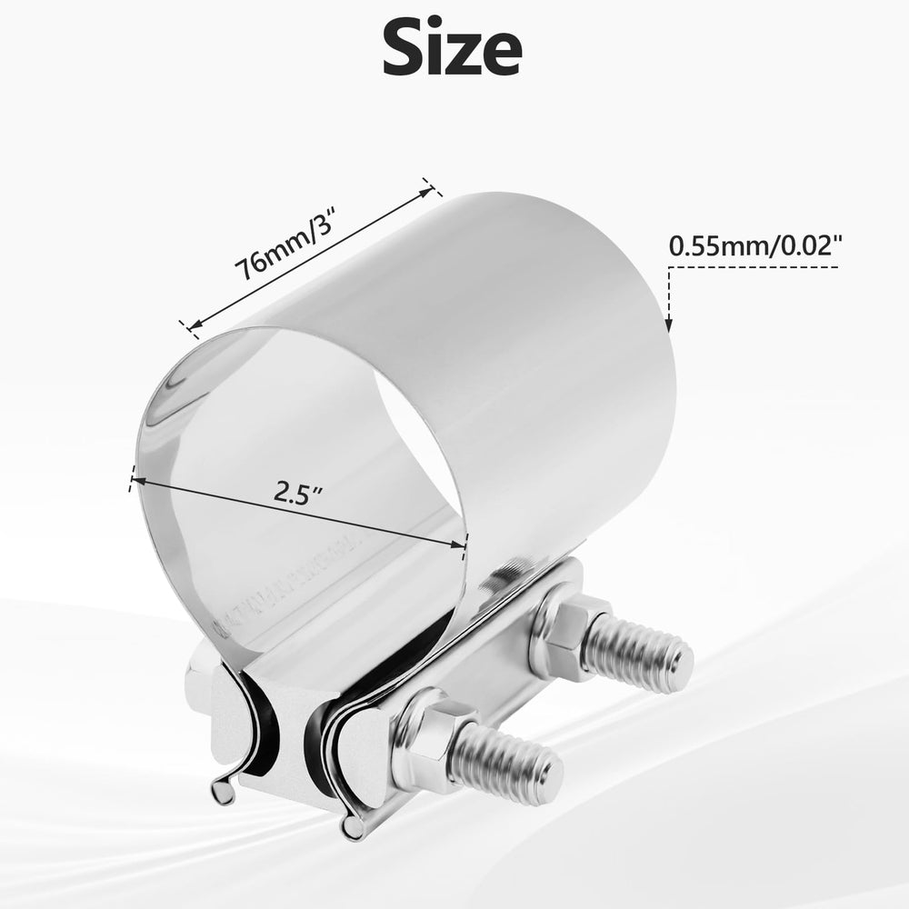 The zinc plated bolt and nut from BIGREAT ensure durable fastening.