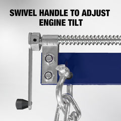 BIG RED AT32100UR three-position chain holes adapt to various engine configurations.