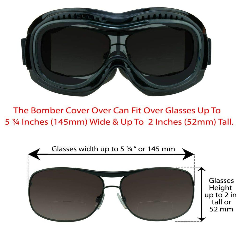 Bikershades memory-flex dual-layer foam enhances comfort and wind absorption.