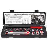 BILITOOLS serpentine belt tool set ready for versatile belt removal tasks.
