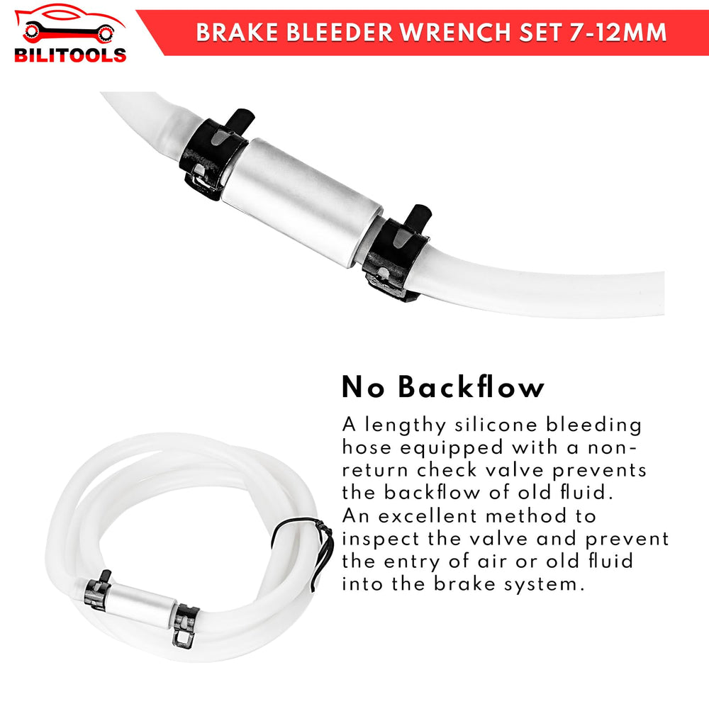 BILITOOLS brake bleeder wrench 11mm in durable case for organization