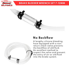BILITOOLS brake bleeder wrench 11mm in durable case for organization