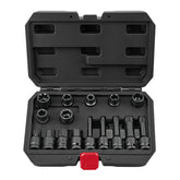 BILITOOLS brake caliper socket set in 5pt 14-19mm for versatile brake maintenance.