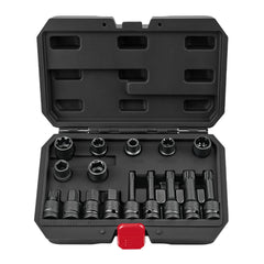 BILITOOLS brake caliper socket set in 5pt 14-19mm for versatile brake maintenance.
