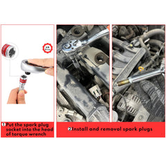 BILITOOLS chrome-vanadium finish resists rust and cleans easily.