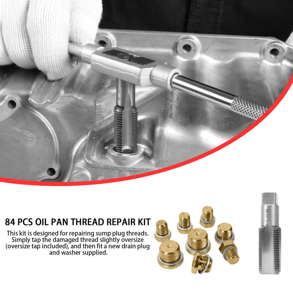 BILITOOLS sump plugs and washers set for worn-thread fixes