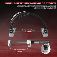 Compatible with trucks and large sedans for wider vehicle applications