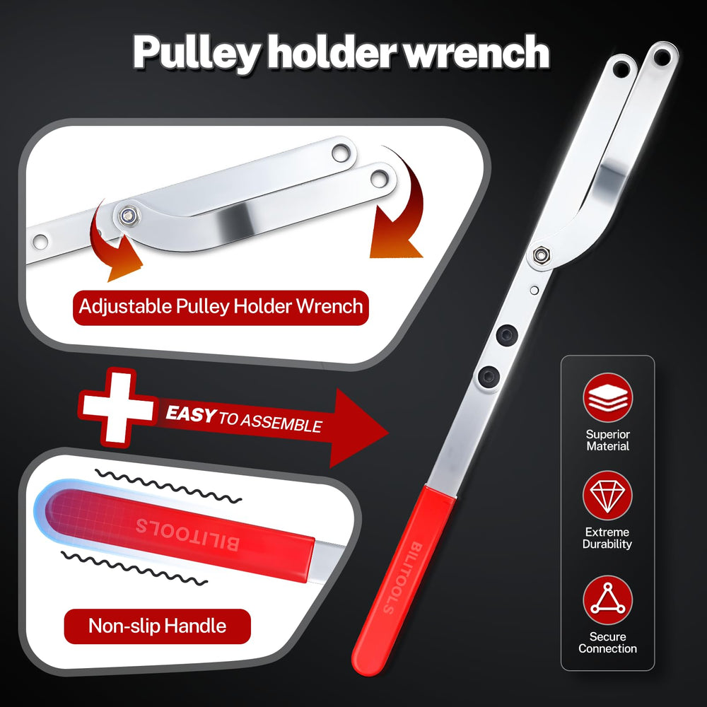 BILITOOLS precision-threaded connection supports high-torque stability.