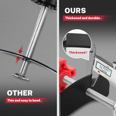 BILITOOLS threaded screw ensures smooth, fast compression.