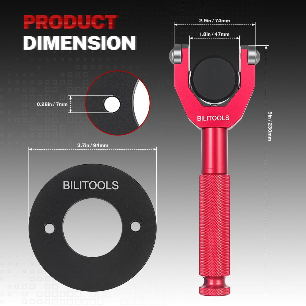 BILITOOLS X3 aluminum body highlighting durable build for rugged use