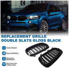 BILLDIO X5 F15 grille front view showing bold styling