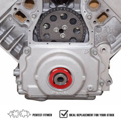 BILLFARO two-keyways design supports single or dual-key crankshafts.