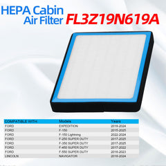 Billowy CF12150 activated carbon core close-up showing odor reduction potential.