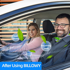 Billowy CF12150 installation moment showing quick replacement.