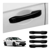 BILOPER Civic 11th Gen door handle cover protects original handle with glossy black finish.