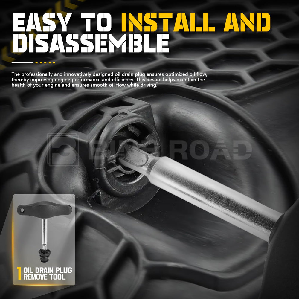 Q3 and Q5 fitment reduces mess and seals effectively.