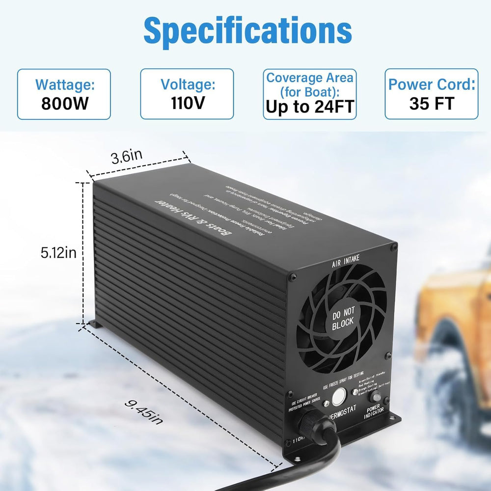 Binmaton self-regulating PTC element ensuring safe, steady heat
