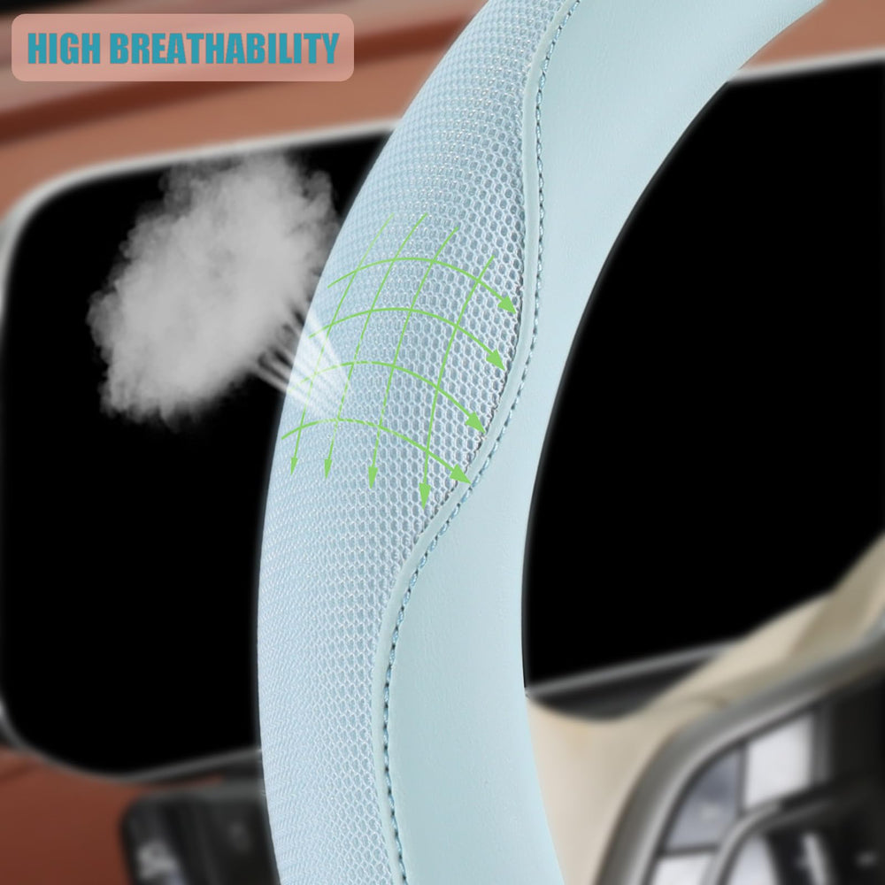 Binsheo breathable sandwich fiber design keeps hands cooler during summer commutes.