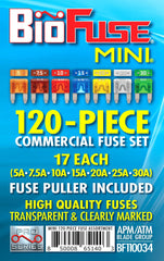 BioFuse fuse puller tool aids safe removal of blown fuses.