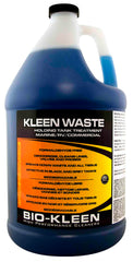 Biokleen Kleen Waste bottle applying holding tank deodorization for odor control