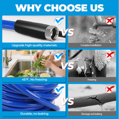 Bipeoo heated hose outer jacket protects against damage during rugged outdoor use