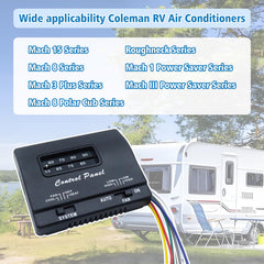 BIPIMIFI 7330F3852 thermostat color coded wiring setup for quick installation