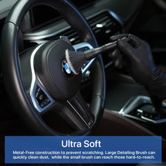 Birbenben Ergonomic rubberized handle for comfortable long cleaning sessions