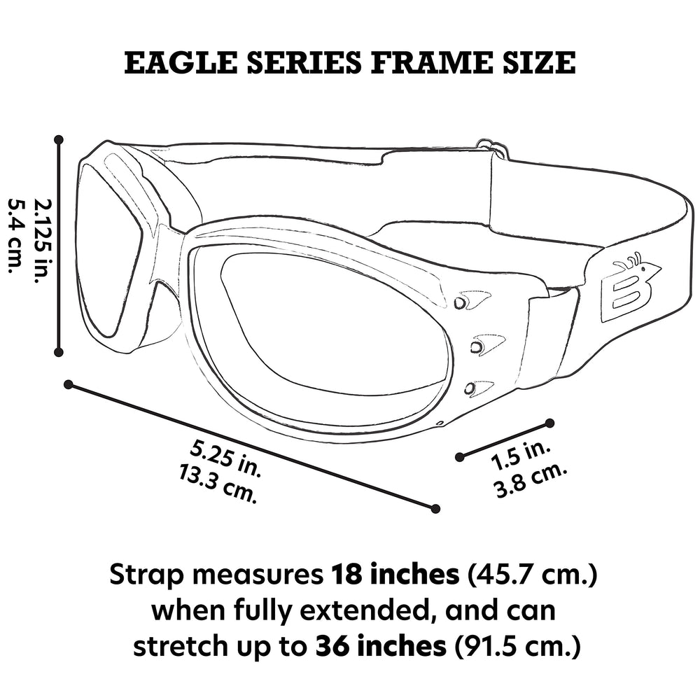 Birdz Eagle Red Baron goggles for airsoft missions with protective lenses.