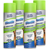 Bissell Woolite Advantage Heavy Traffic Carpet Foam spray for deep cleaning in high-traffic areas.
