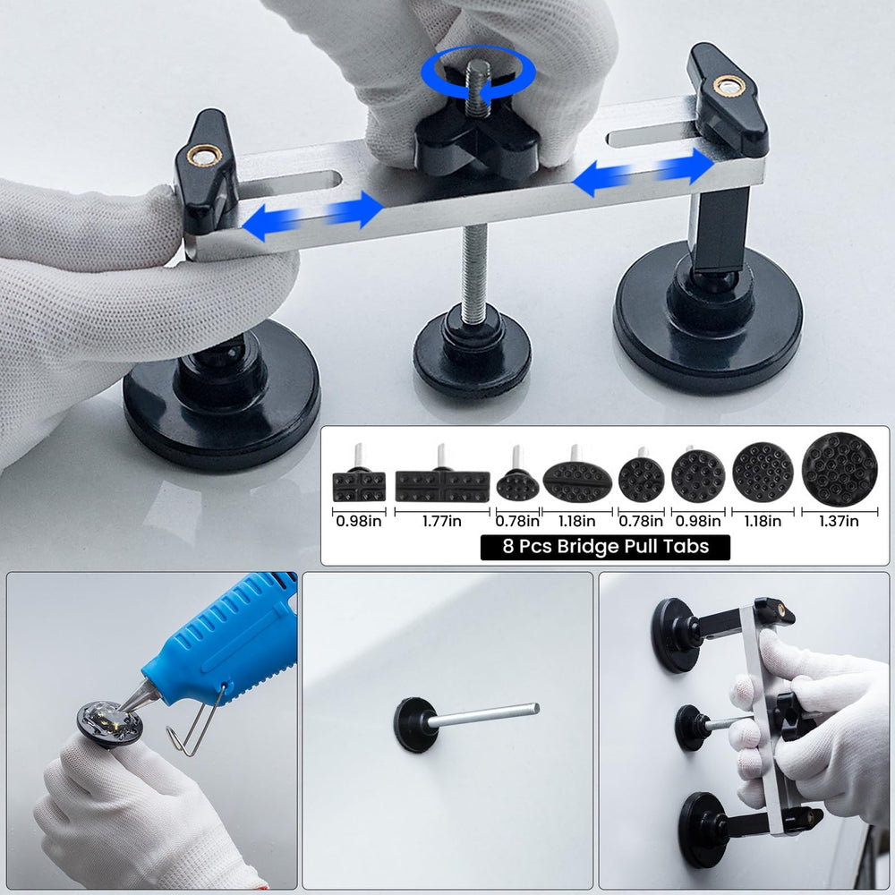 Bitlyle Pulling Bridge supports stable dent removal across surfaces