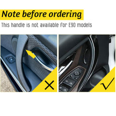 BJchiwu BMW 4 Series interior detail with carbon fiber look.