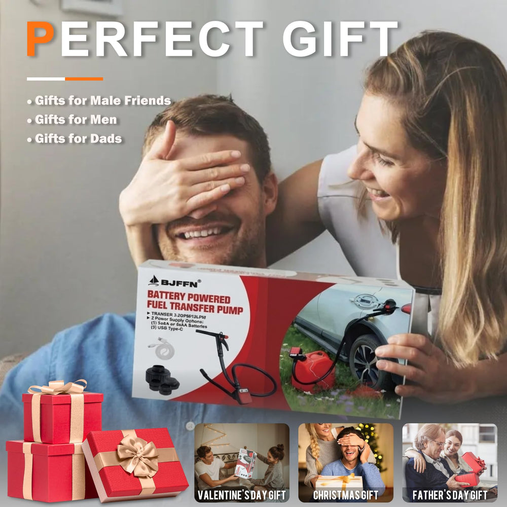 BJFFN Compact-Fuel-Pump makes a handy gift for DIYers.
