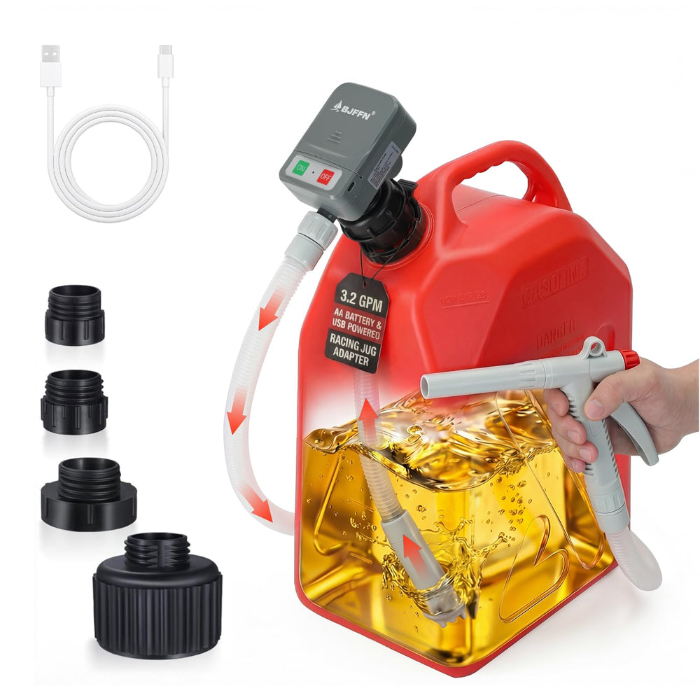 BJFFN gas can fuel pump gift-ready packaging for DIY lovers