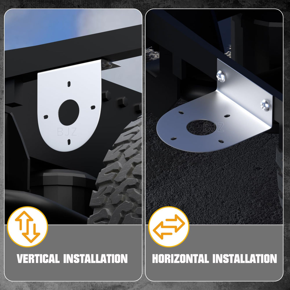 BJZ Watermelon LED bracket with pre-drilled holes speeds up installation.