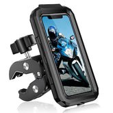 BKNOOU bike phone holder waterproof protects your phone during rain rides.