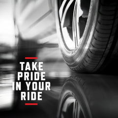 Black Magic Tire Wet Spray dries within 30 minutes for a professional finish.