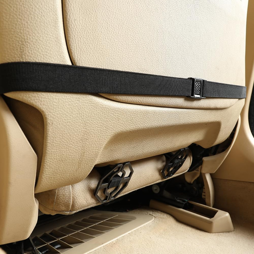 Black Panther seat cover airbag-compatible-edge design compatible with safety features.
