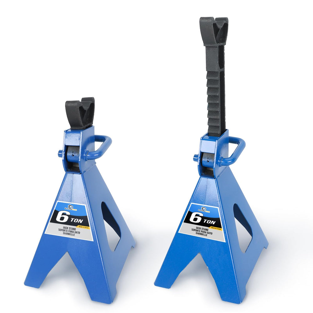 BLACKHORSE-RACING 6-ton jack stand top saddle for stable load contact during lifting.