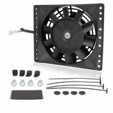 BLACKHORSE-RACING 6 inch radiator fan in kit for tight engine bays.