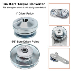 BLACKHORSE-RACING comet clutch replacement 219554a 203814a for go kart compatibility