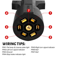 BLACKHORSE-RACING LED magnetic trailer light kit strong magnets secure to metal surfaces.