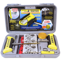 Blackjack tire repair truck kit with 35 repairs for on-site maintenance