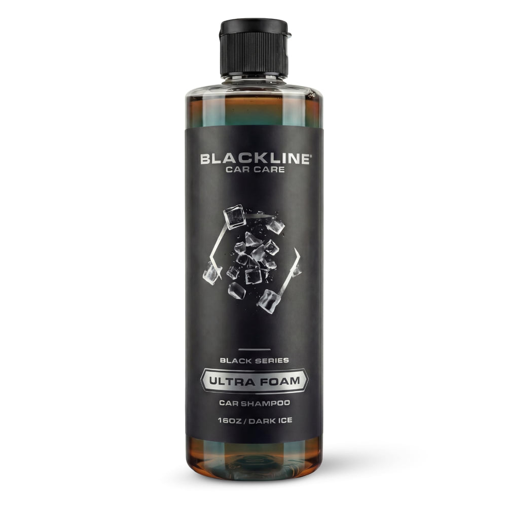 Blackline Extreme Foaming Car Shampoo dark ice bottle for ceramic coating care