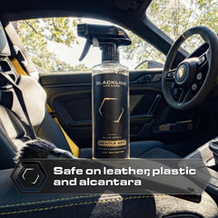 Blackline Gentle APC 16 oz bottle protects interiors after cleaning.