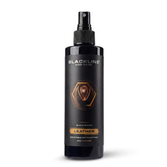 Blackline leather air freshener bottle releases a lasting scent in the car